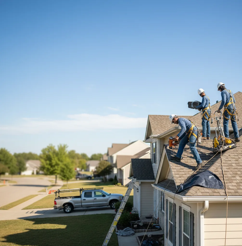 Flat Roof Repair in Stem, NC